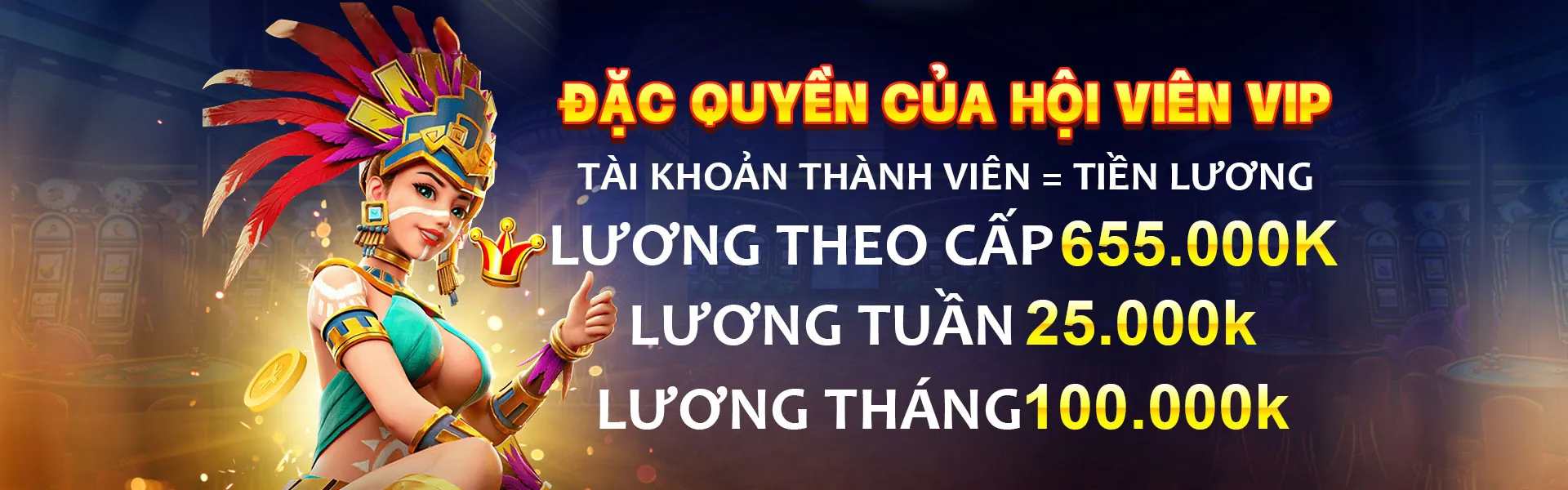 Chương Trình VIP Độc Quyền Của luck8 khuyến mãi